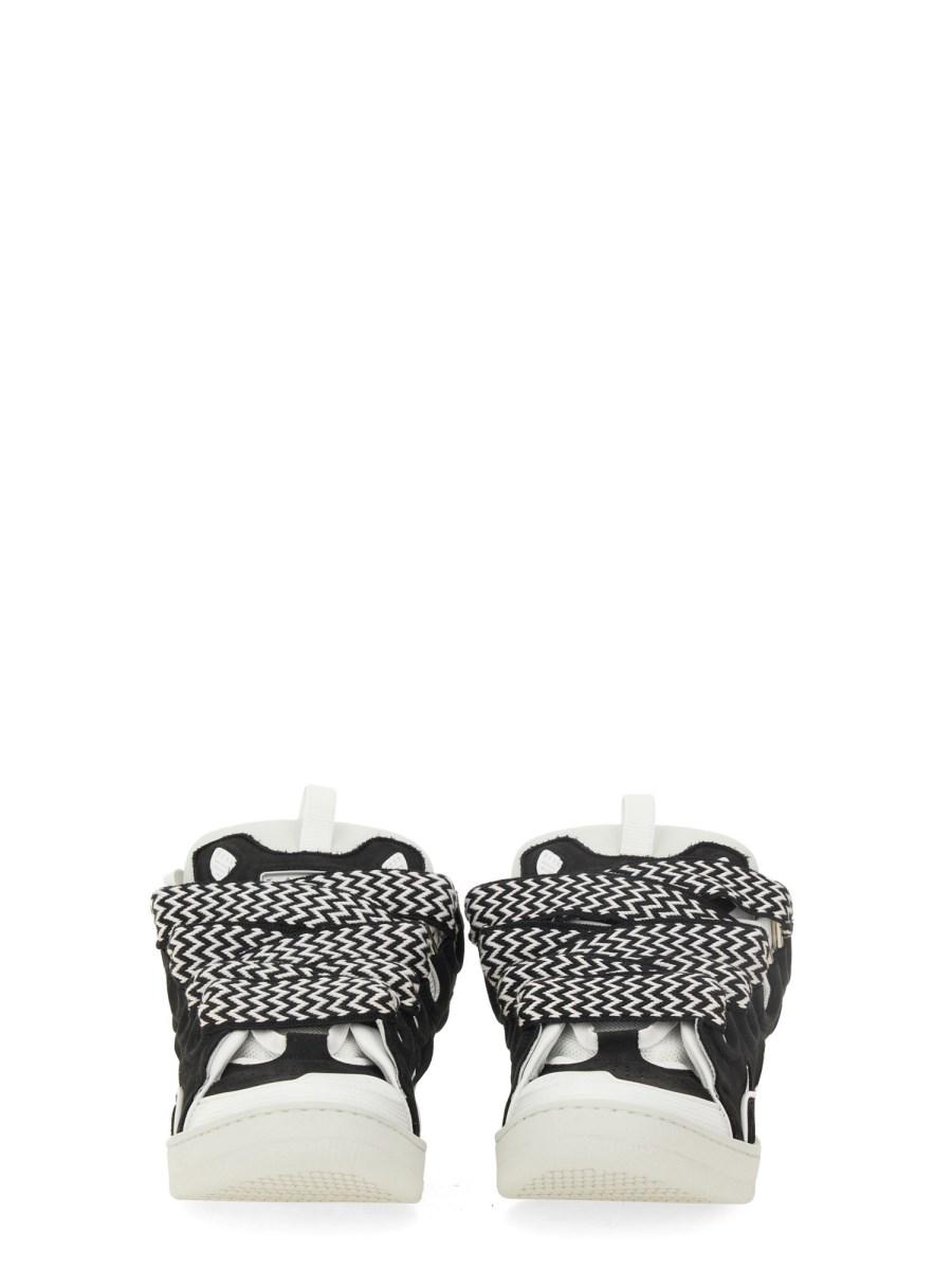 LANVIN SNEAKER "CURB" IN PELLE