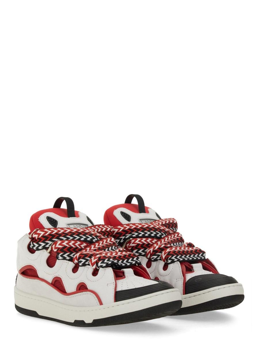 LANVIN SNEAKER CURB IN PELLE