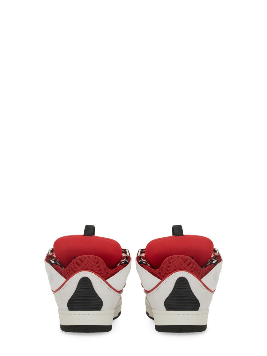 LANVIN SNEAKER CURB IN PELLE