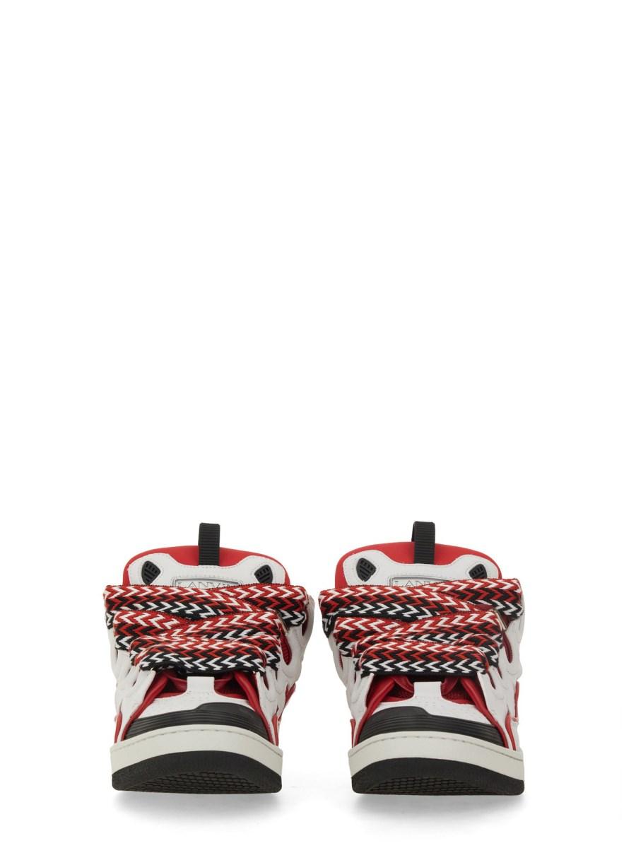 LANVIN SNEAKER CURB IN PELLE