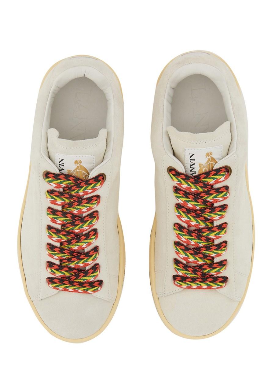 LANVIN SNEAKER IN PELLE CON LOGO
