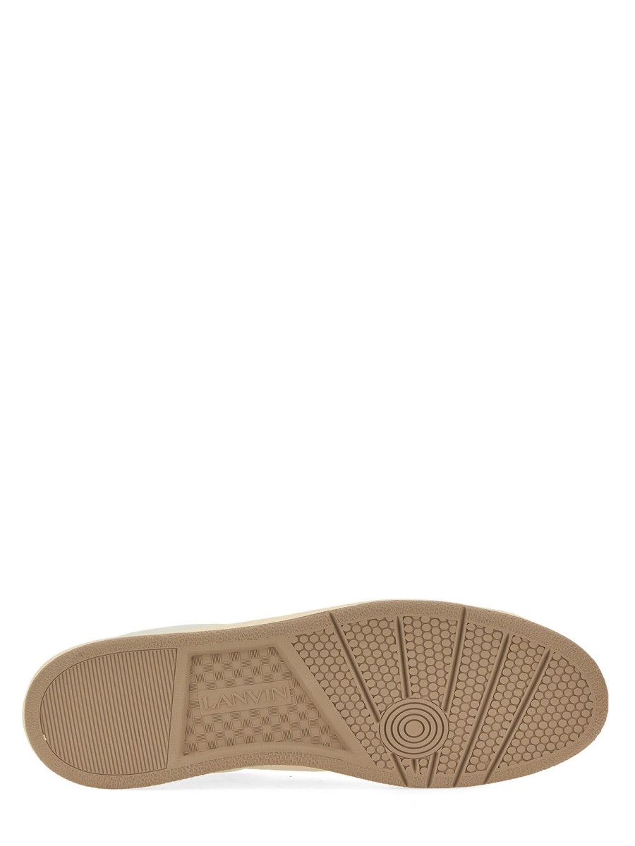 LANVIN SNEAKER IN PELLE CON LOGO