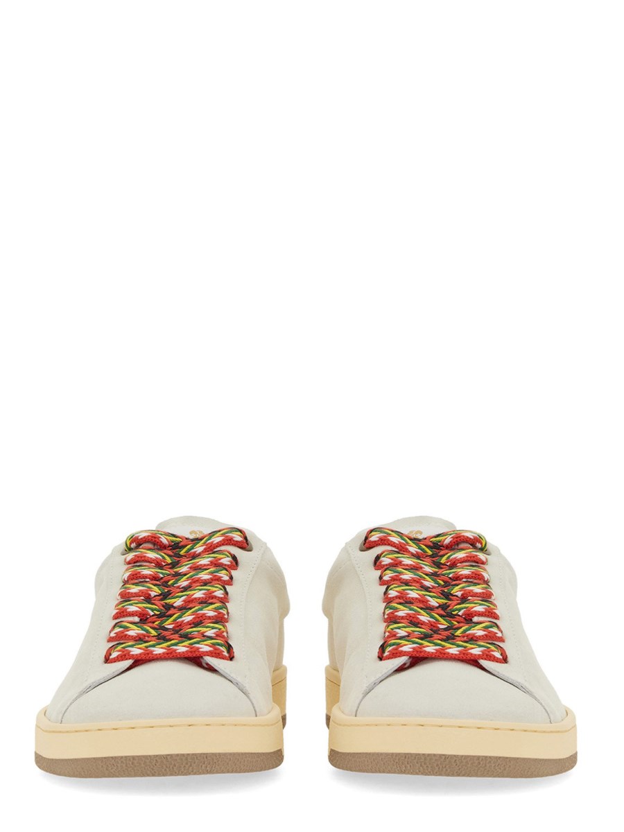 LANVIN SNEAKER IN PELLE CON LOGO