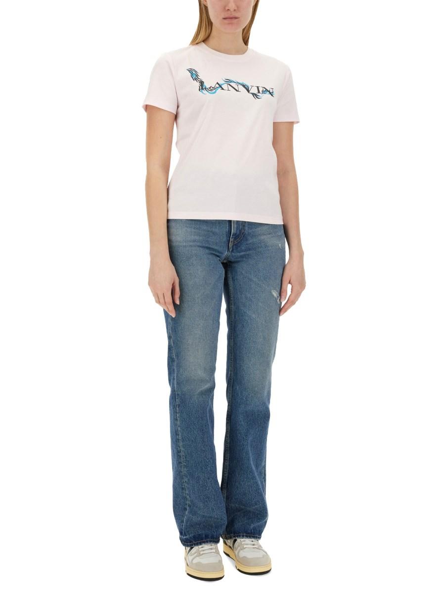 LANVIN T-SHIRT CON LOGO