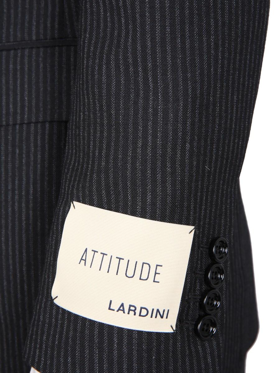 LARDINI ABITO GESSATO IN LANA