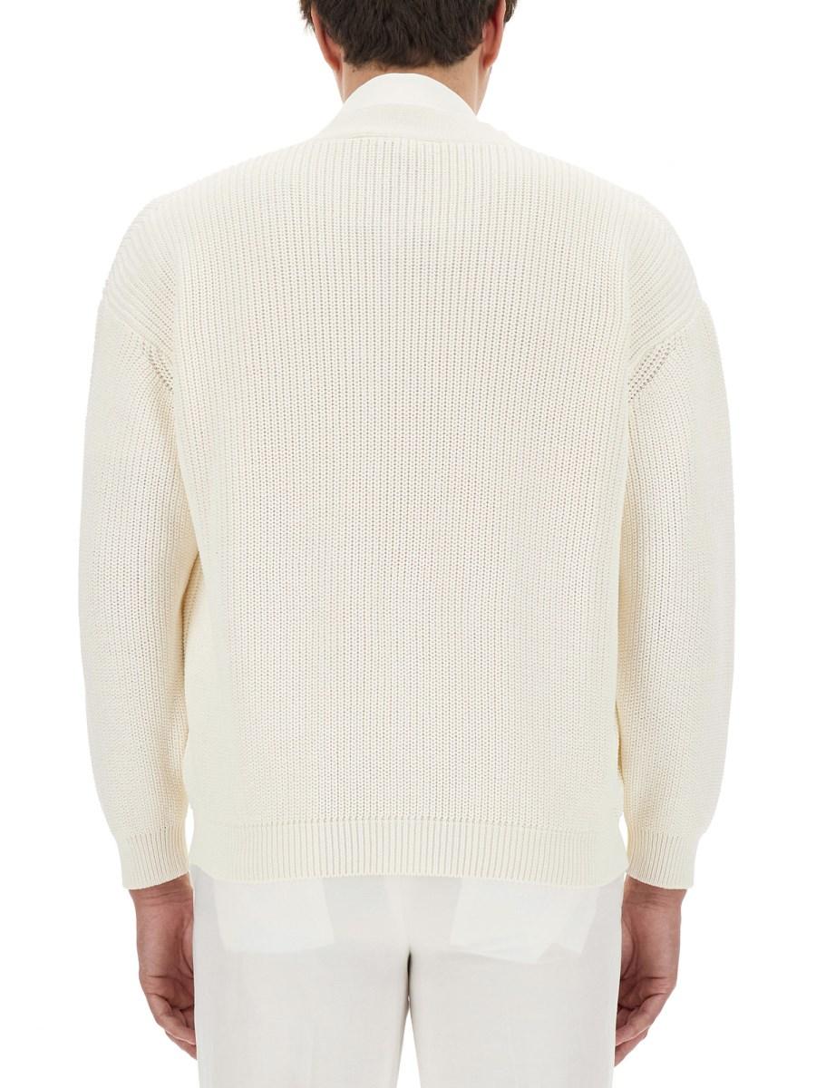 LARDINI CARDIGAN IN COTONE