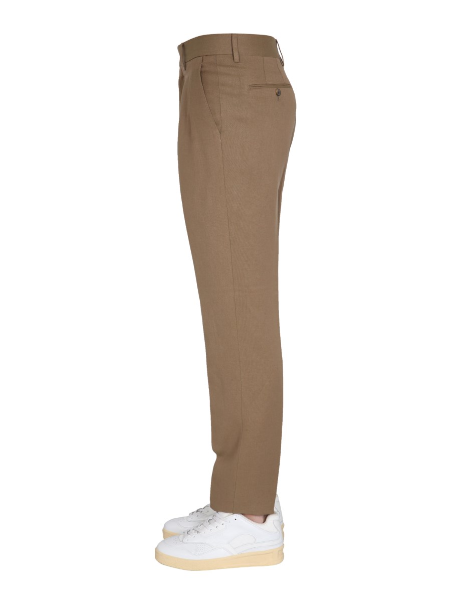 LARDINI PANTALONE REGULAR FIT IN MISTO VISCOSA