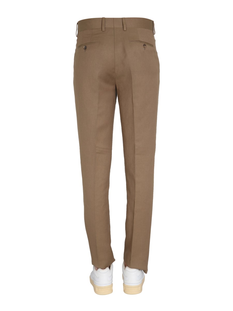 LARDINI PANTALONE REGULAR FIT IN MISTO VISCOSA
