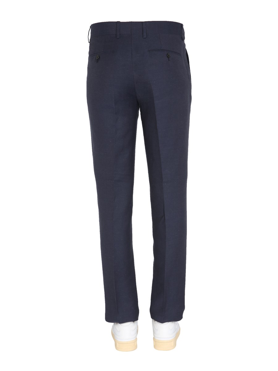 LARDINI PANTALONE REGULAR FIT IN MISTO VISCOSA