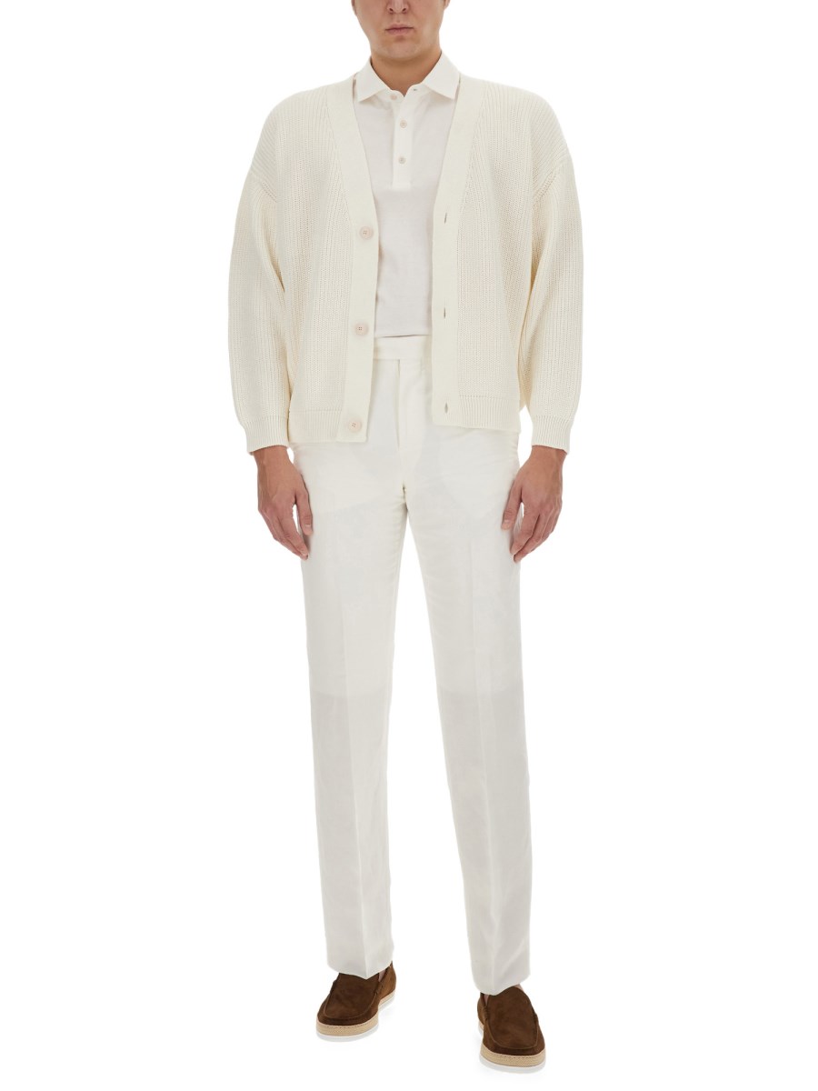 LARDINI PANTALONE STRIAGHT LEG
