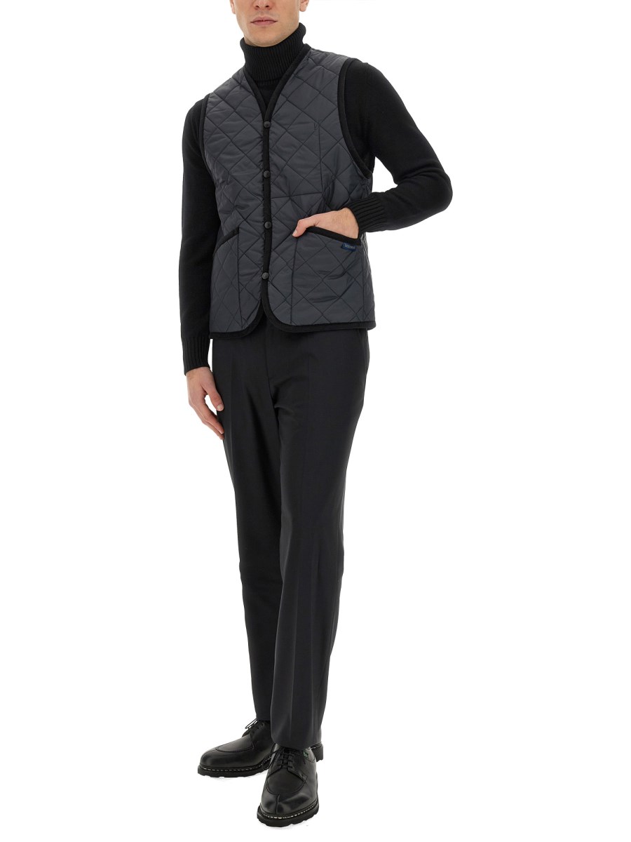 LAVENHAM GILET "DUBLIN" IN NYLON TRAPUNTATO