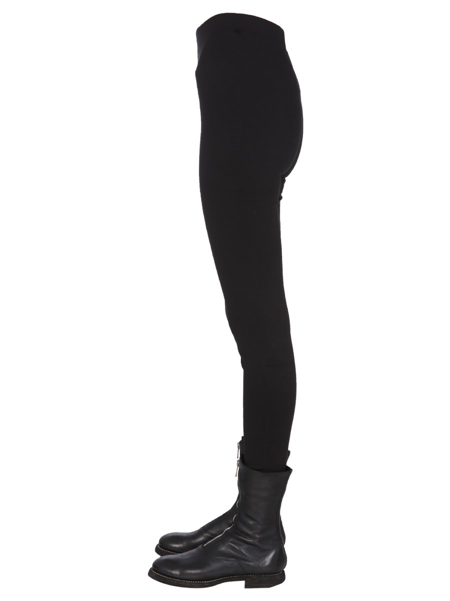 DISCLAIMER LEGGINS IN MISTO VISCOSA CON STAMPA LOGO