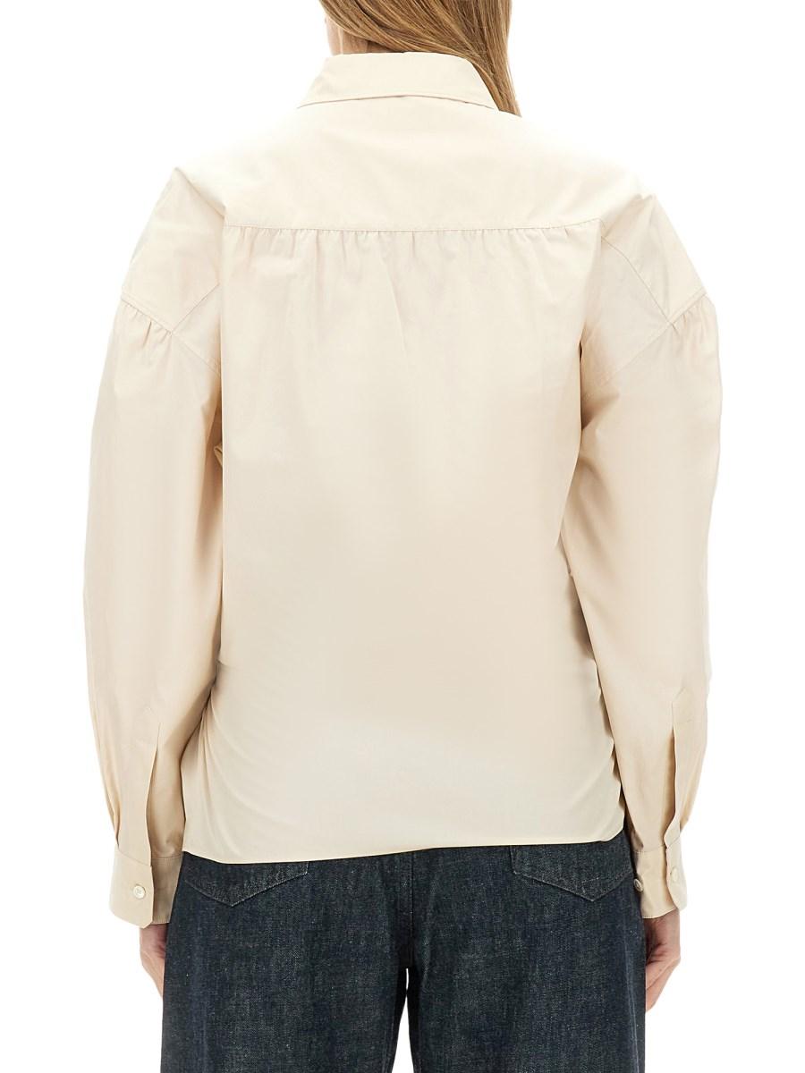 LEMAIRE CAMICIA TWISTED IN SETA SECCA
