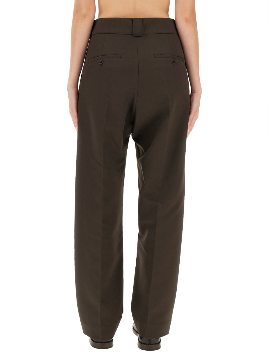 LEMAIRE PANTALONE CARROT FIT IN MISTO LANA