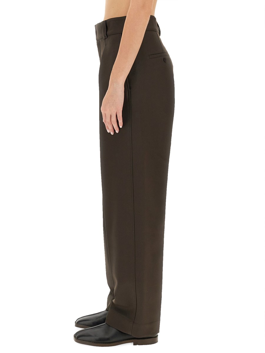 LEMAIRE PANTALONE CARROT FIT IN MISTO LANA