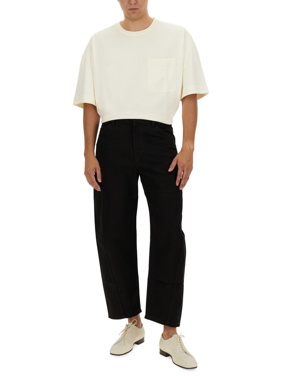 LEMAIRE T-SHIRT IN JERSEY DI COTONE
