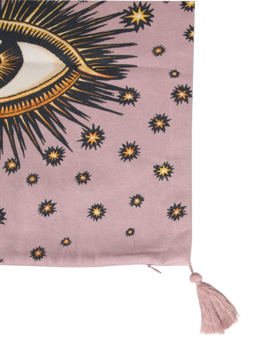 LES-OTTOMANS COPRICUSCINO IN COTONE CON STAMPA EYE