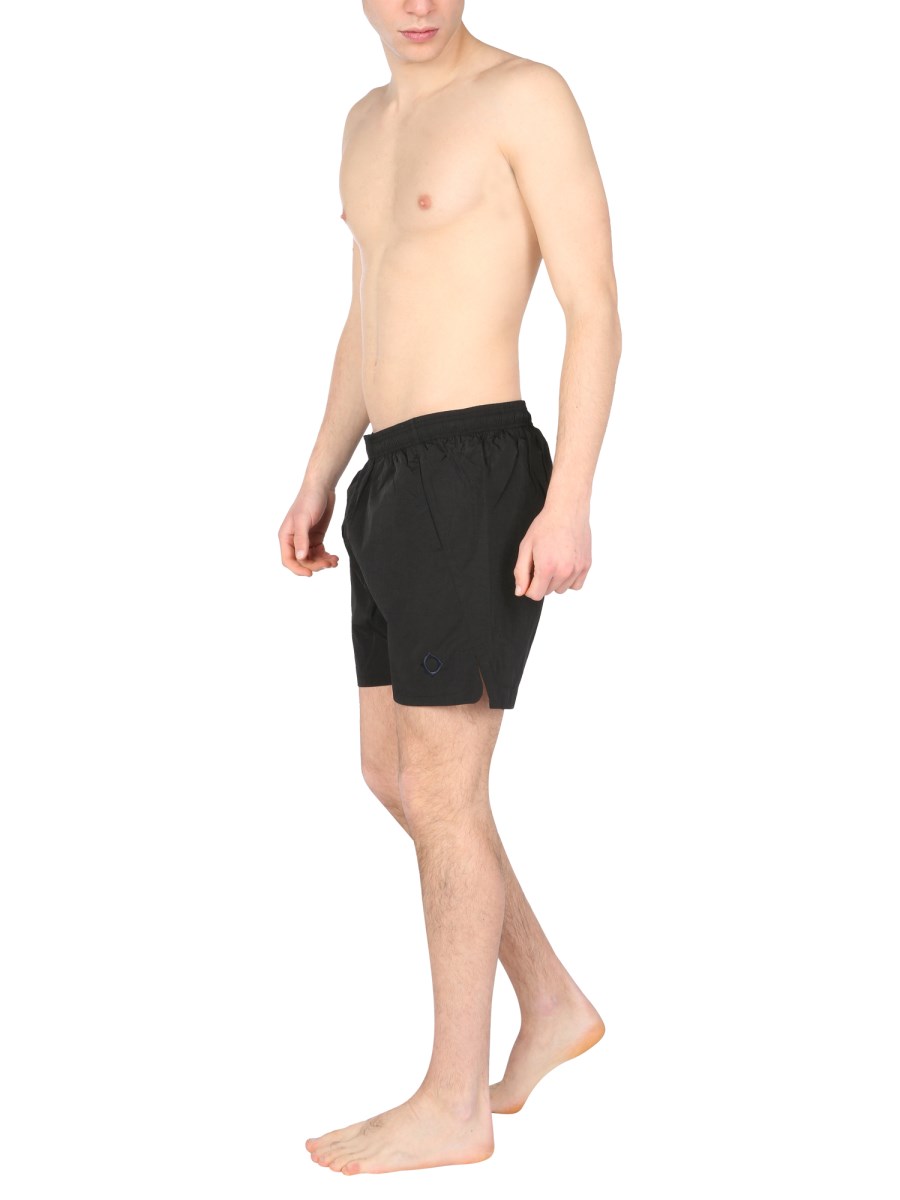 MA.STRUM COSTUME DA BAGNO IN NYLON CON RICAMO LOGO