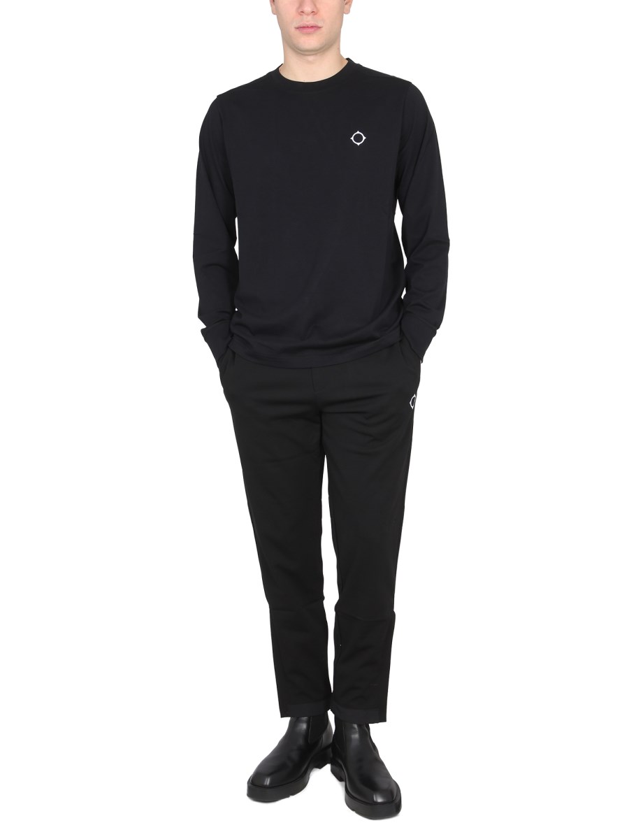 MA.STRUM T-SHIRT LS ICON IN COTONE