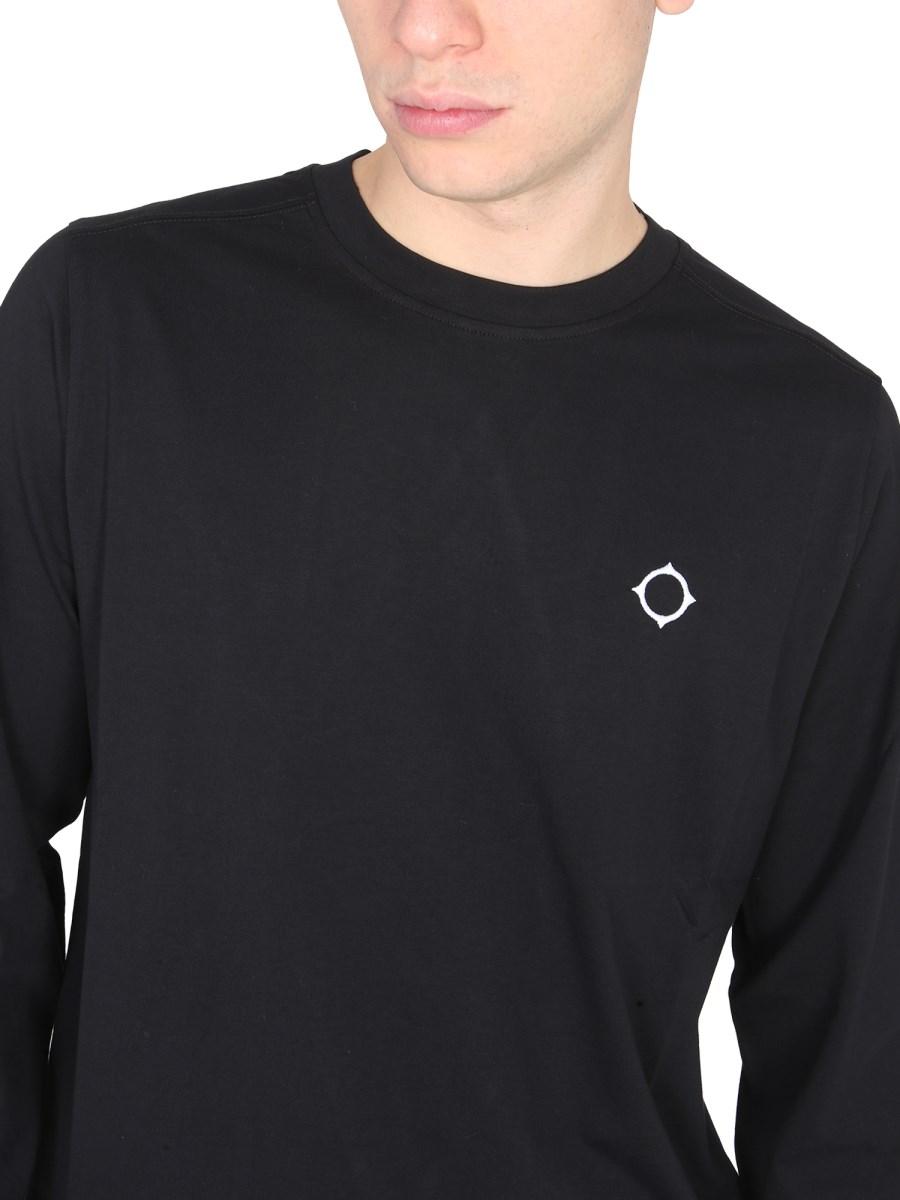 MA.STRUM T-SHIRT LS ICON IN COTONE
