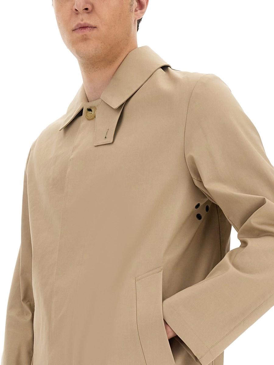 MACKINTOSH CAPPOTTO MANCHESTER IN COTONE