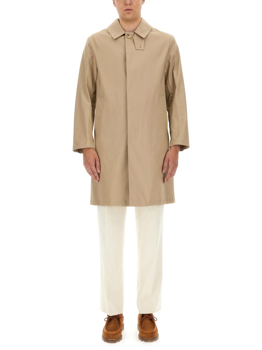 MACKINTOSH CAPPOTTO MANCHESTER IN COTONE