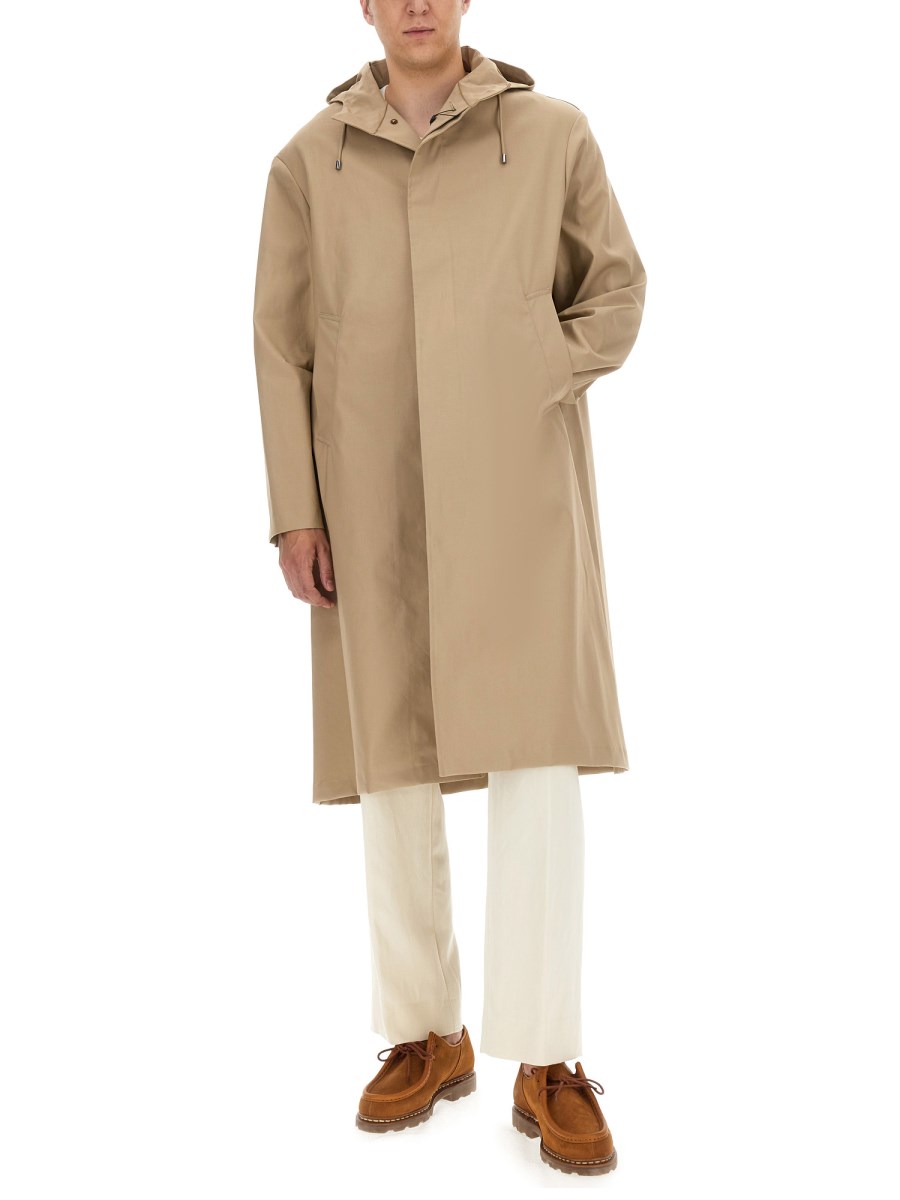 MACKINTOSH CAPPOTTO WOLFSON CON CAPPUCCIO