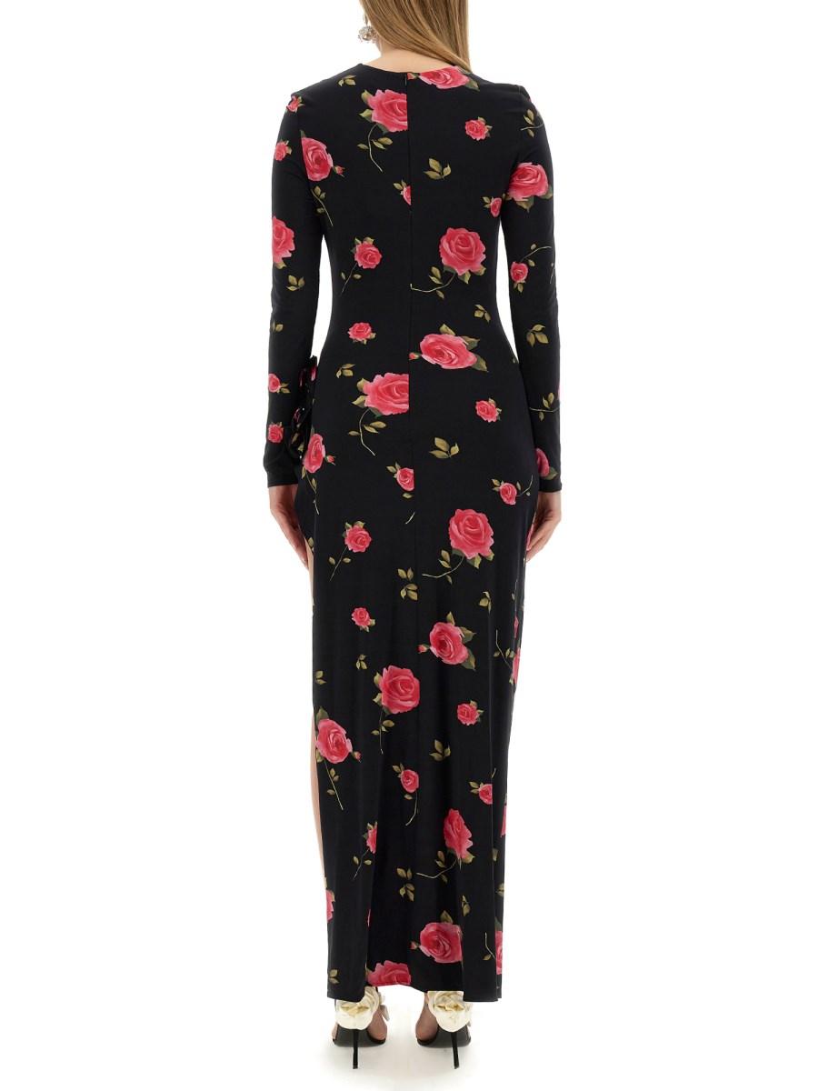 MAGDA BUTRYM ABITO LUNGO CON STAMPA FLOREALE