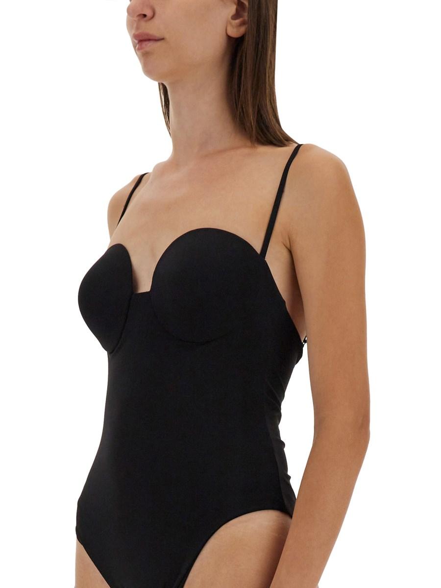 MAGDA BUTRYM COSTUME DA BAGNO BUSTIER IN NYLON