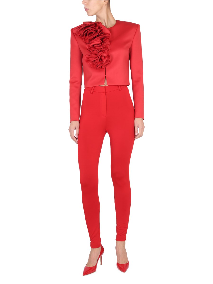 MAGDA BUTRYM PANTALONE SKINNY IN VISCOSA