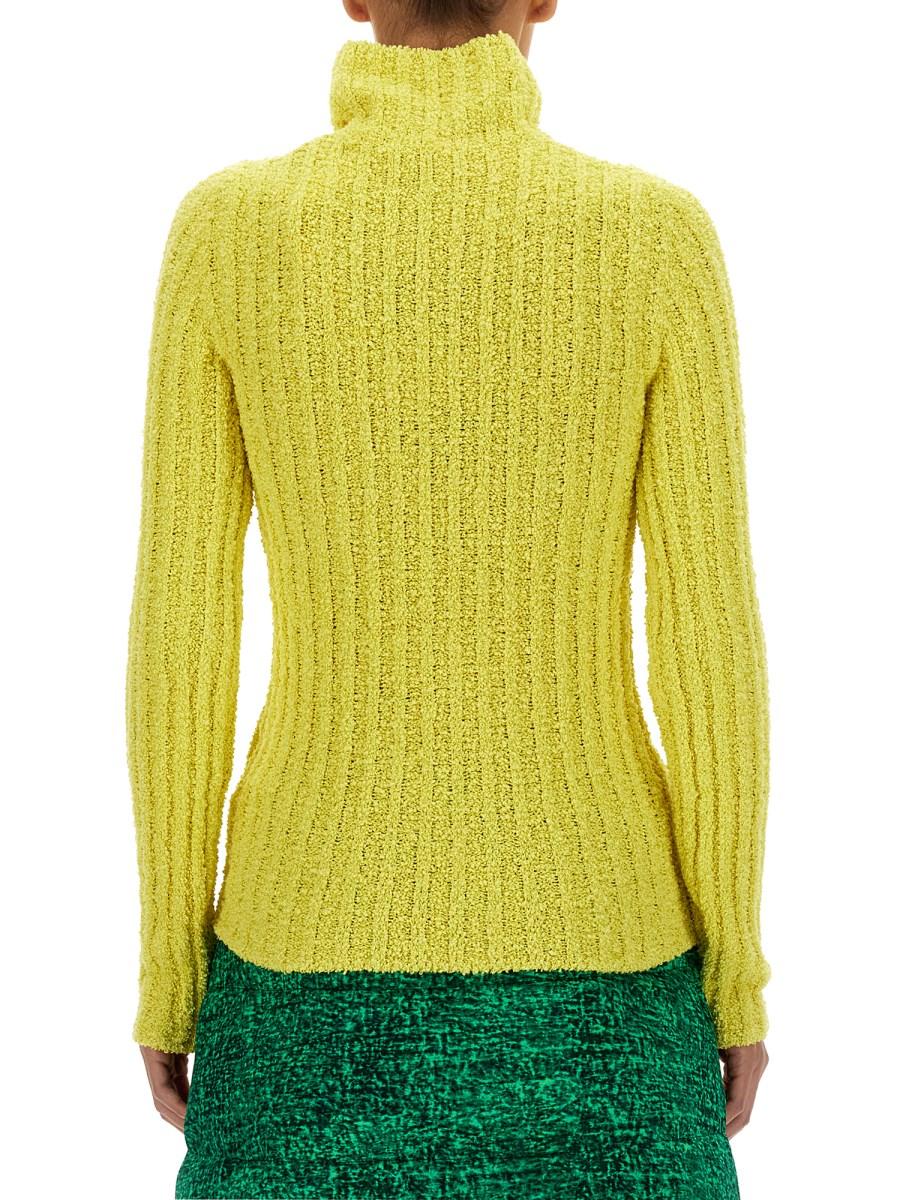 MONCLER GENIUS MAGLIA 1 MONCLER JW ANDERSON IN BOUCLE DI COTONE