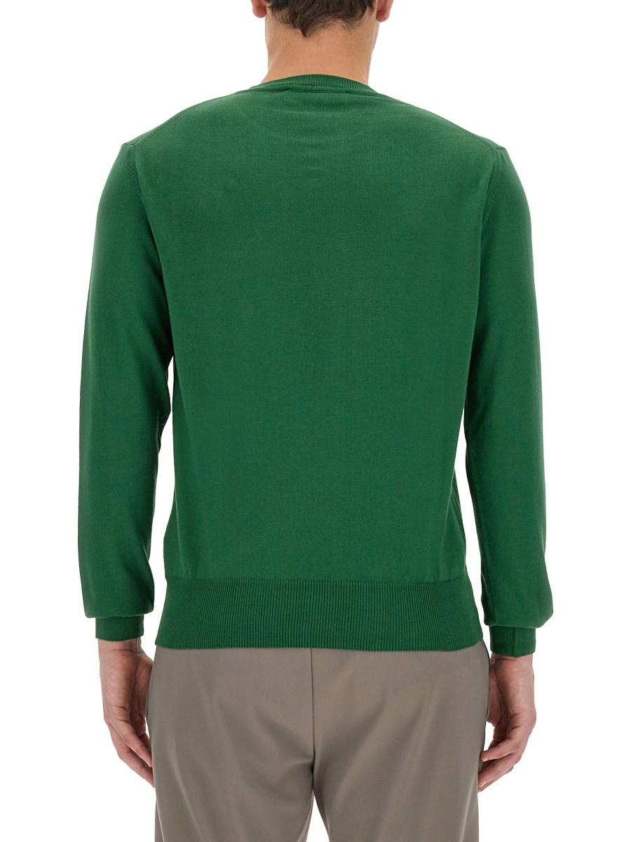VIVIENNE WESTWOOD MAGLIA IN LANA MERINO CON RICAMO ORB