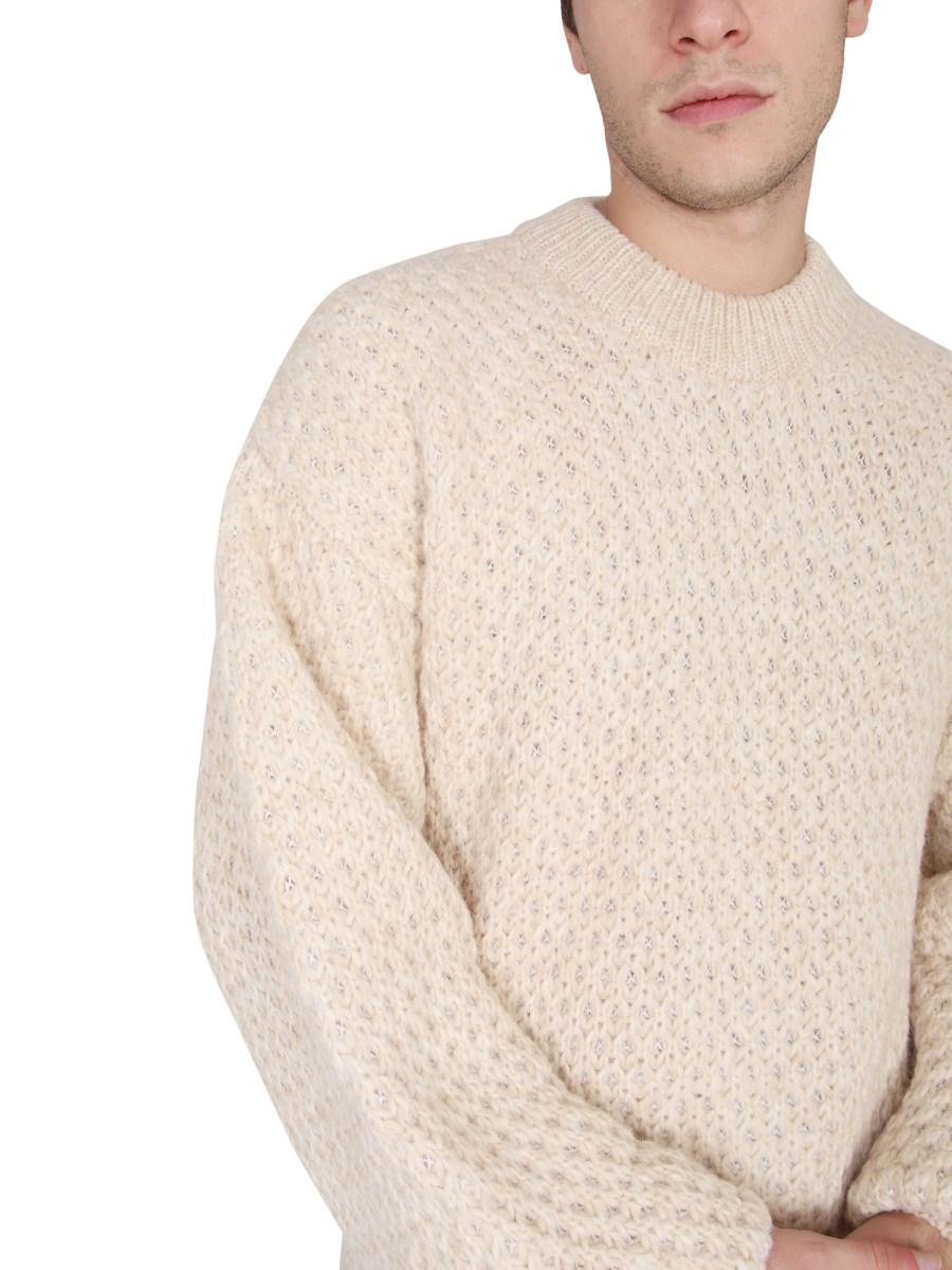SÉFR MAGLIA MEZZOCOLLO "LEONARD" IN MISTO LANA DI BABY ALPACA