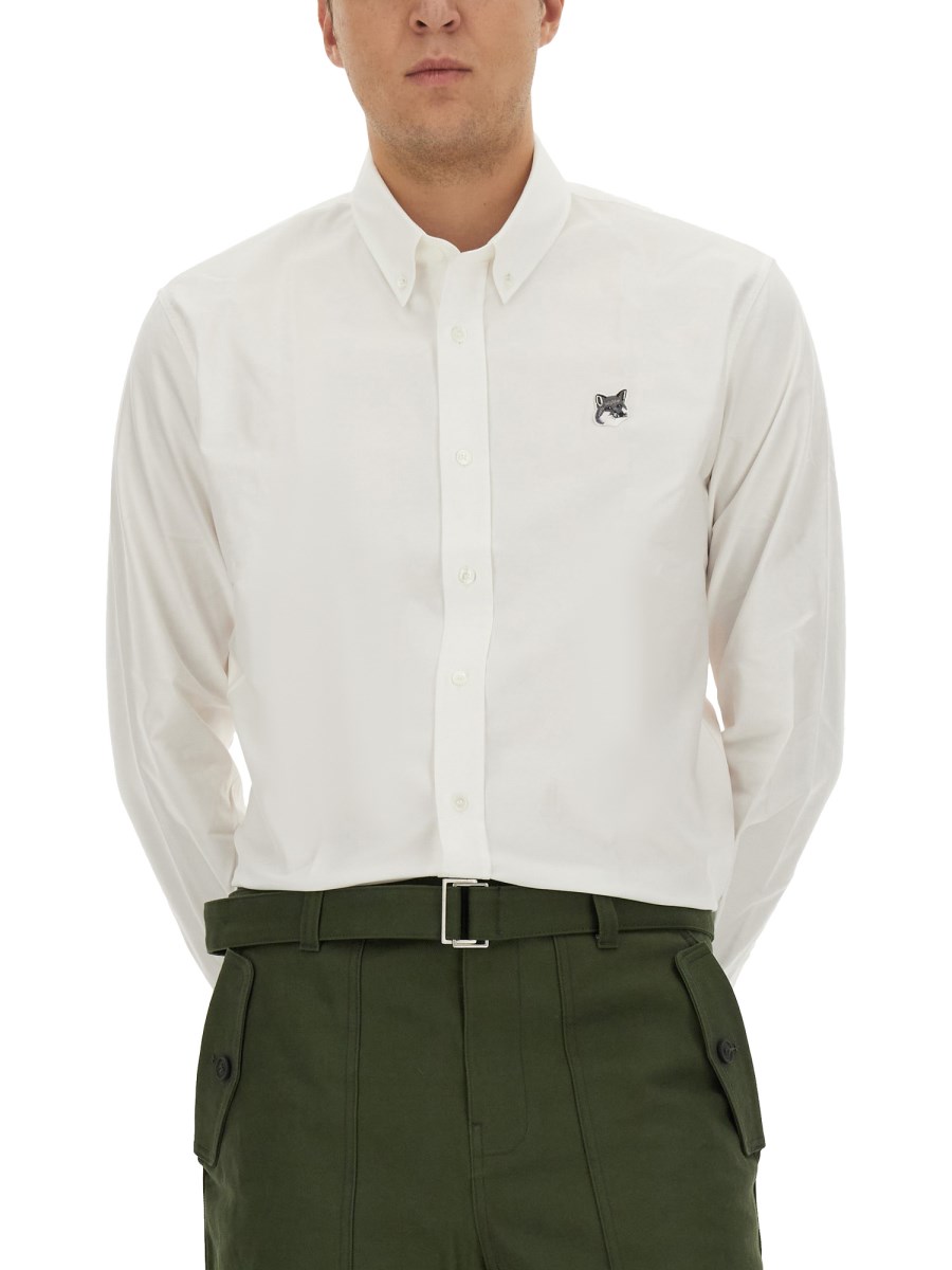 MAISON KITSUNÉ CAMICIA FOX HEAD