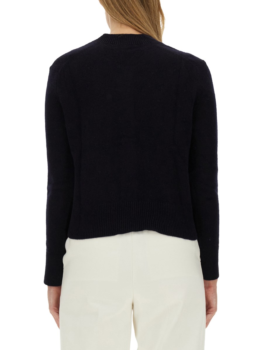 MAISON KITSUNÉ CARDIGAN CON PATCH "BABY FOX"