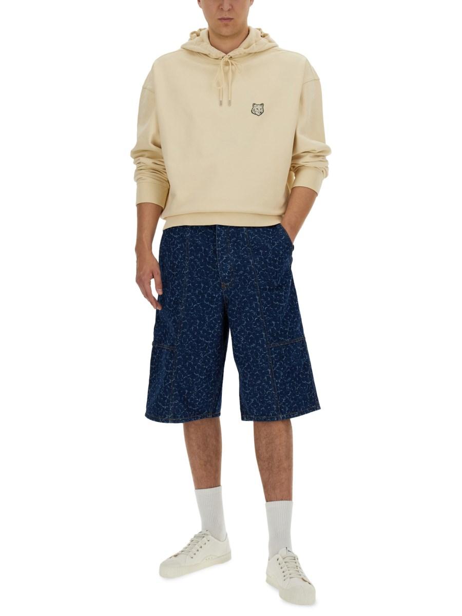 MAISON KITSUNÉ FELPA FOX HEAD