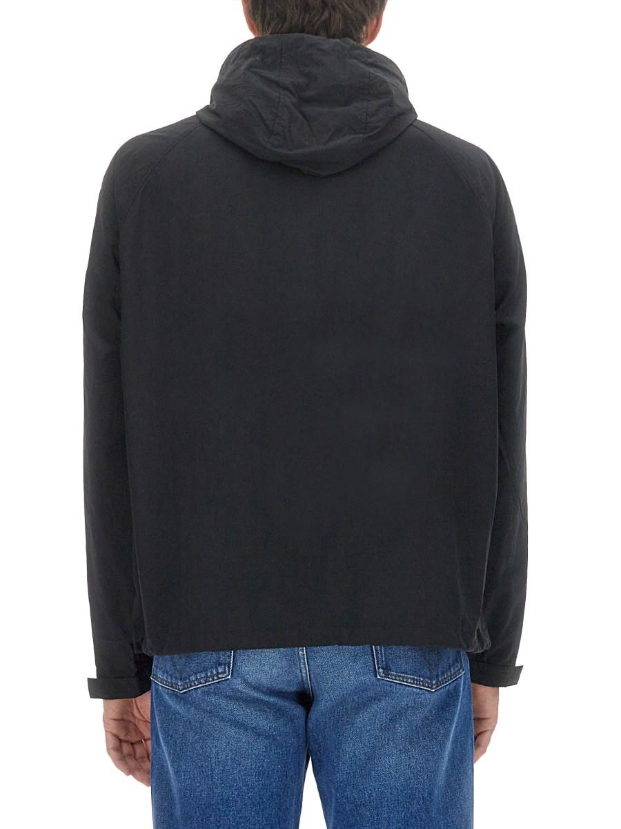 MAISON KITSUNÉ GIACCA IN NYLON CON LOGO