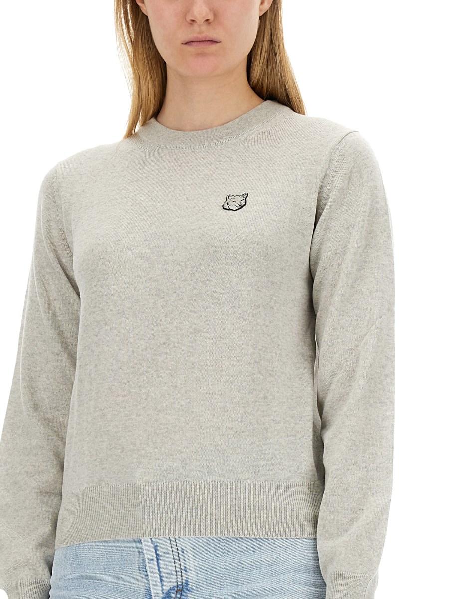 MAISON KITSUNÉ MAGLIA FOX HEAD
