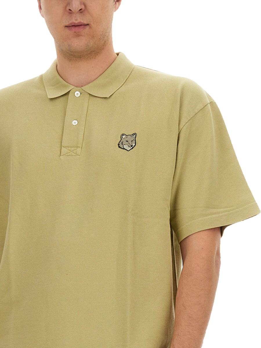 MAISON KITSUNÉ POLO IN COTONE