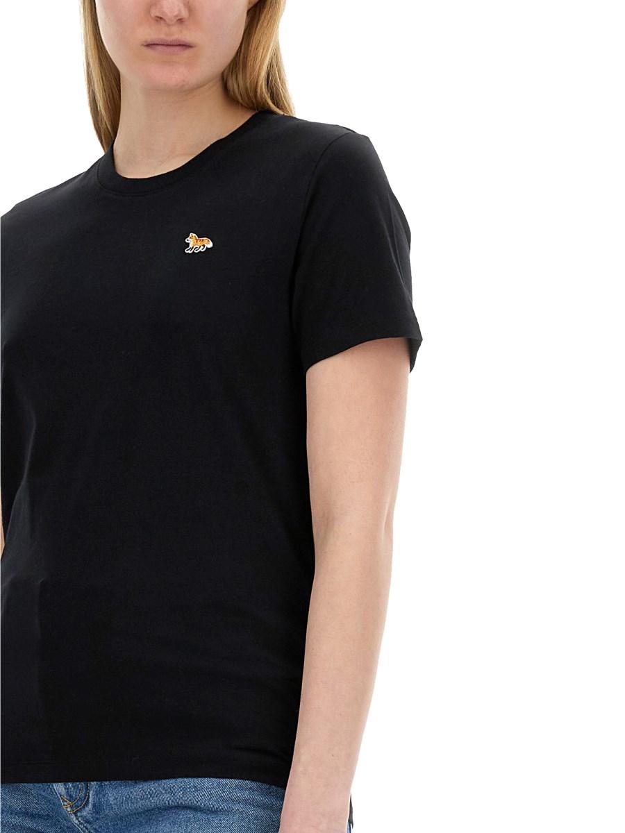 MAISON KITSUNÉ T-SHIRT CON LOGO
