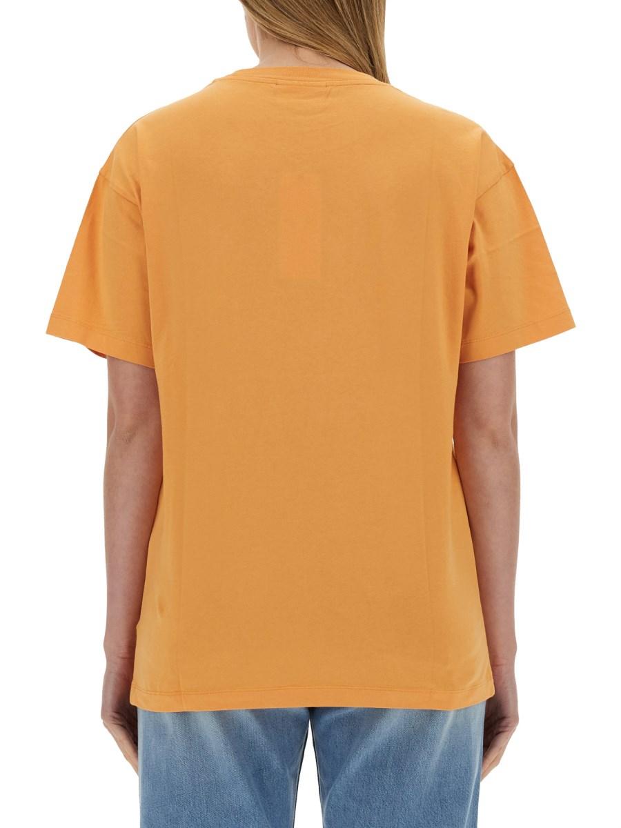 MAISON KITSUNÉ T-SHIRT CON STAMPA