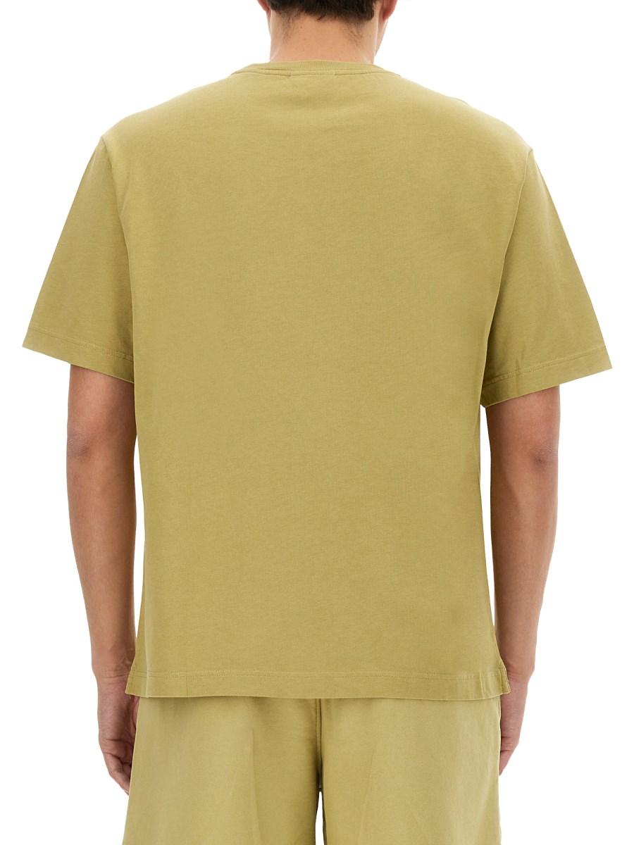 MAISON KITSUNÉ T-SHIRT "FOX HEAD" IN COTONE
