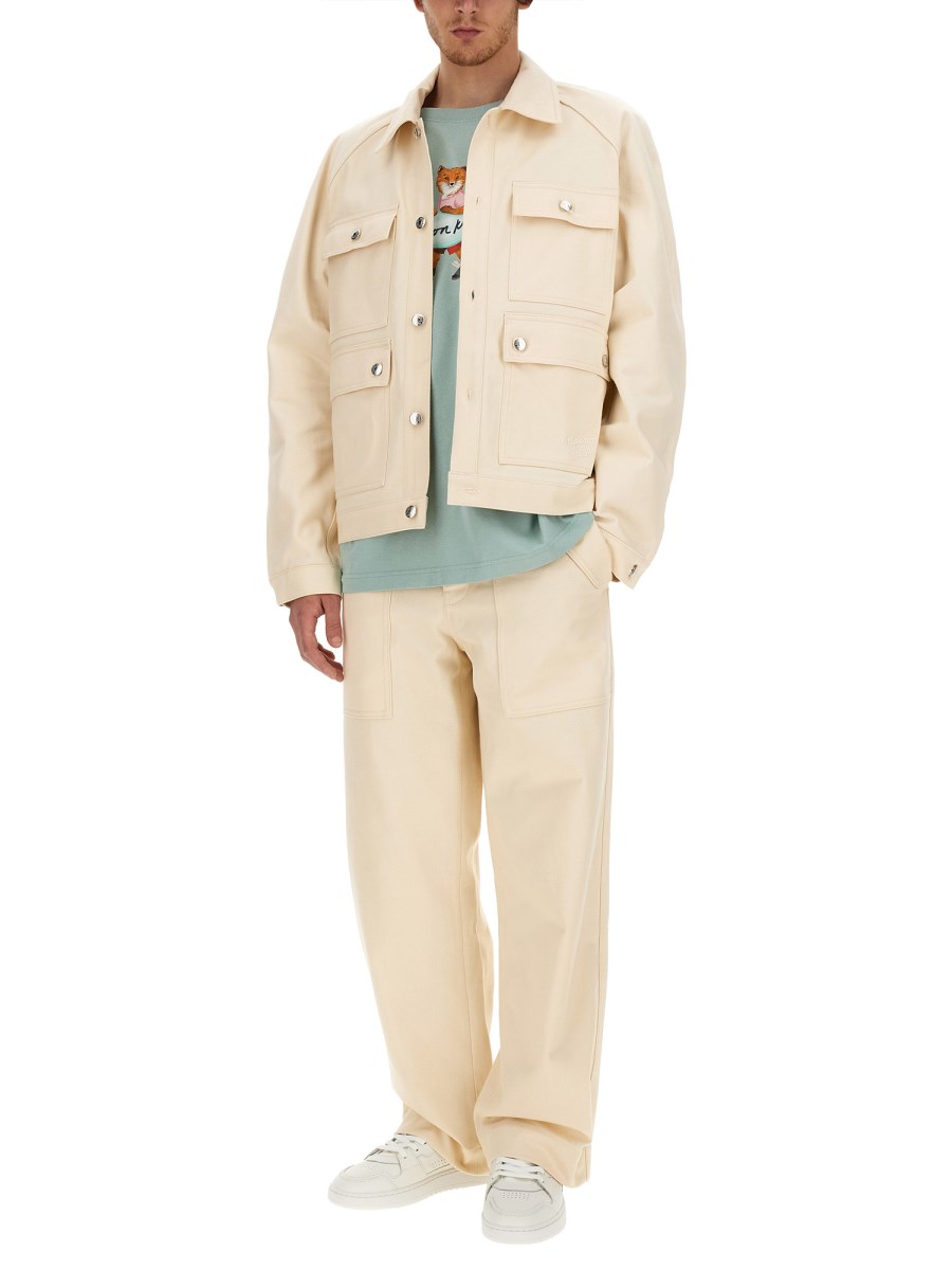 MAISON KITSUNÉ T-SHIRT "SURFING FOXES"