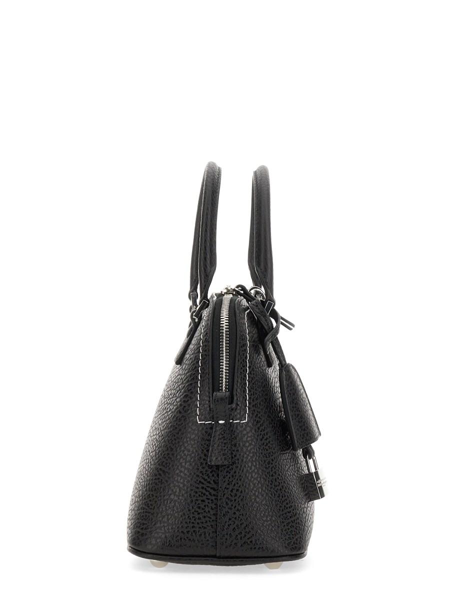 MAISON MARGIELA BORSA "5AC MINI" IN PELLE MARTELLATA