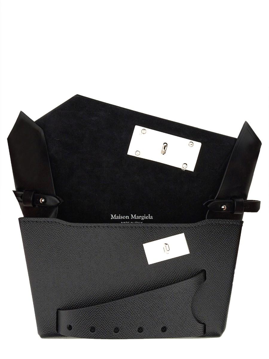 MAISON MARGIELA BORSA SNATCHED SMALL IN PELLE