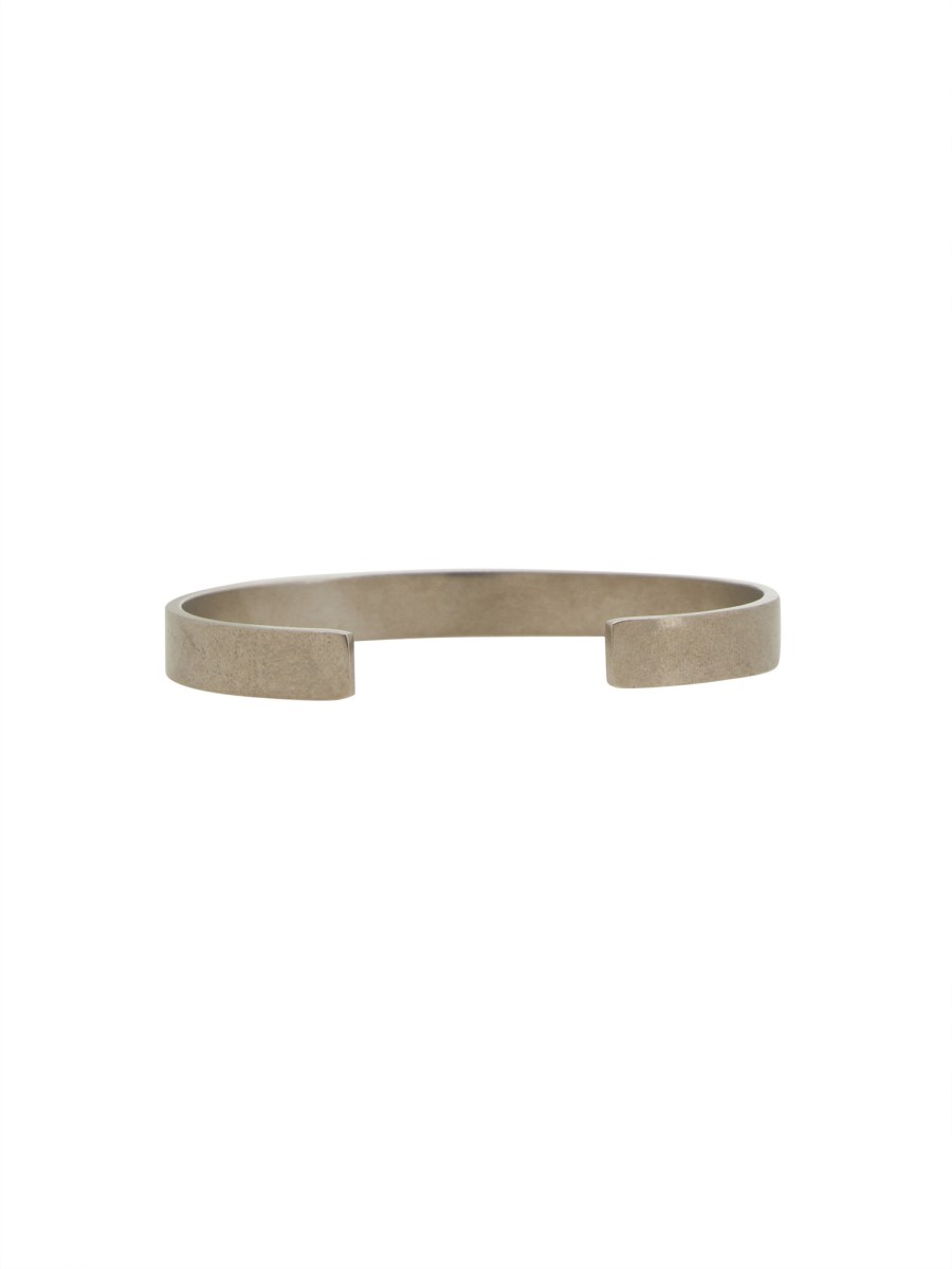 MAISON MARGIELA BRACCIALE RIGIDO CON LOGO