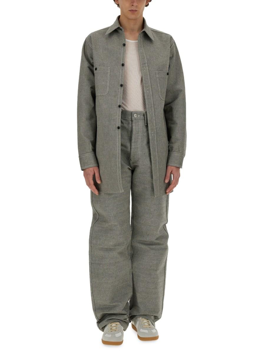 MAISON MARGIELA CAMICIA IN DENIM