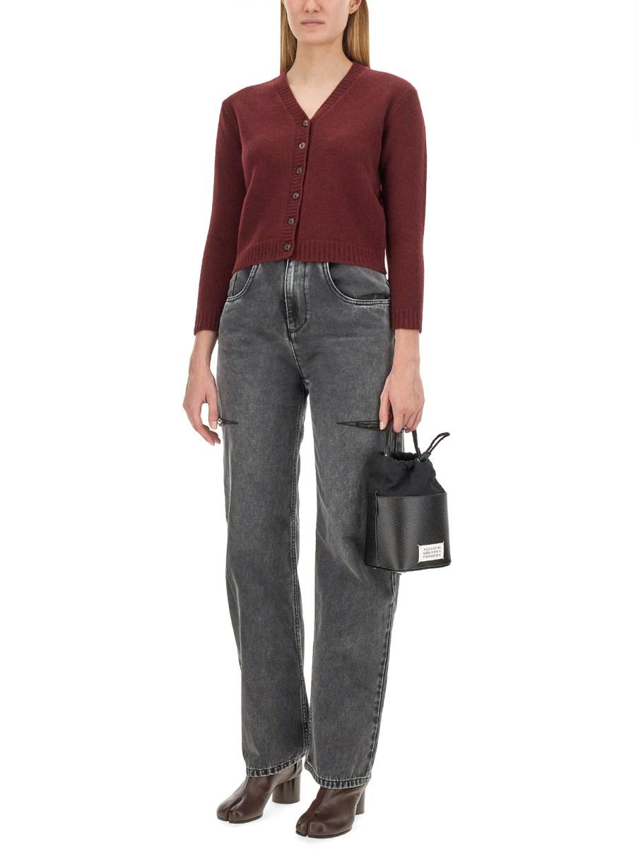 MAISON MARGIELA CARDIGAN IN LANA