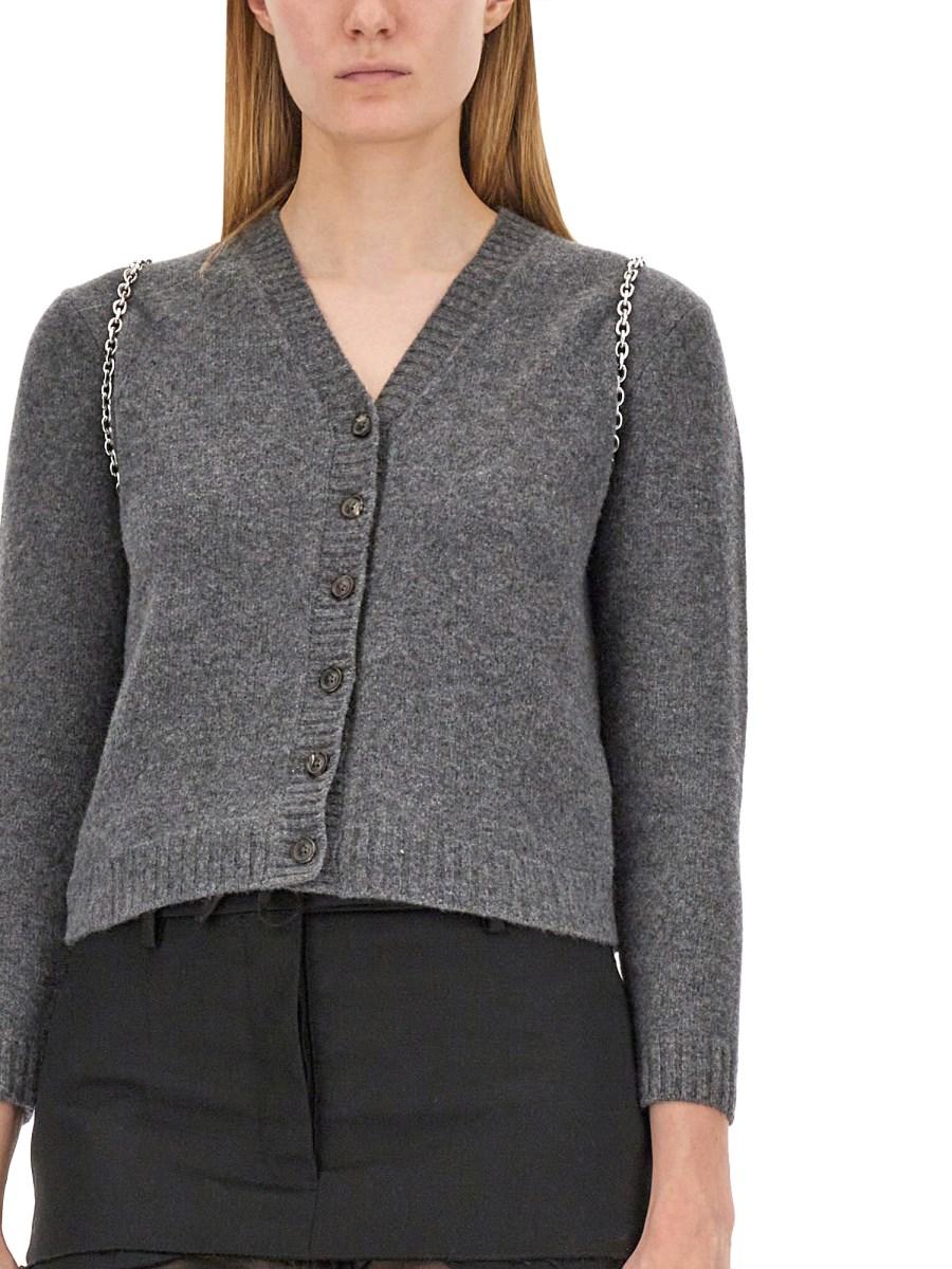 MAISON MARGIELA CARDIGAN IN LANA