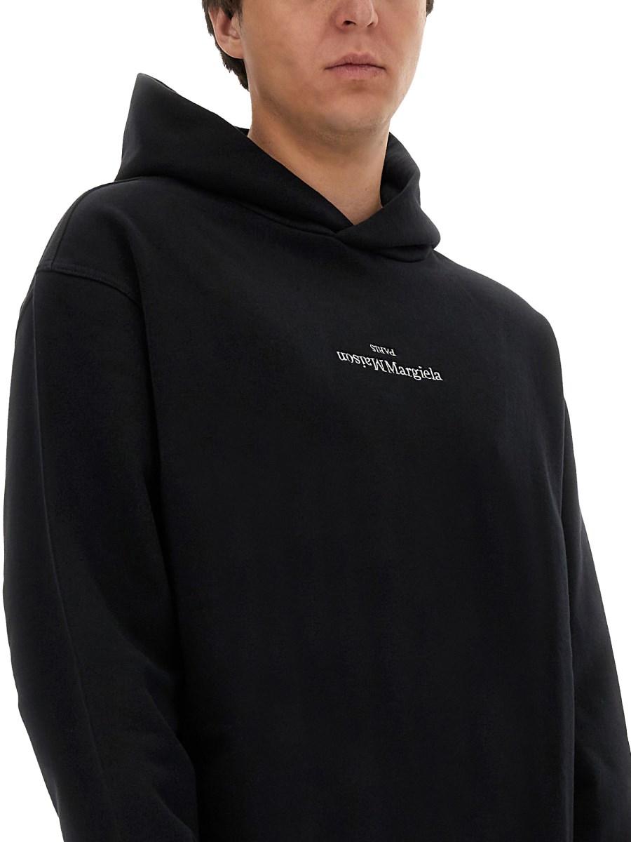 MAISON MARGIELA FELPA CON LOGO